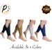 Shin Premium 20-30 mmHg Compression Leg Calf Sleeve with Zipper - Beige 2X-Large | International Shipping Available - Buy Online on GoSupps.com