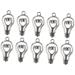 Lurrose Alloy Pendant 30 Pcs Light Bulb Charms Spacer Beads Bulb Pendants Earring Charms Handmade Pendant Accessories Bags - Buy Online on GoSupps.com