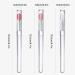 Silicone Lip Brush Applicator Silicone Lip Brush with Lid 3 Pieces Portable Lip Brushes Reusable Lip Applicators Lip Gloss Brush Lipstick Brush Makeup Applicator Beauty-To - Buy Online on GoSupps.com