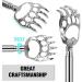 VZUHSW Stainless Steel Telescopic Back Scratcher - 3-in-1 Back Crawler & Massager for Itching Relief - Perfect for Head & Back Massage - 1 Piece - Buy Online on GoSupps.com