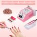 Electric Nail Miller - Professional Nail Milling Cutter Kit 30000 RPM for Acrylic & Gel Nails | Ideal for Home & Salon Use | Perfect Valentine's Day Gift - Buy Online on GoSupps.com