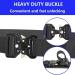 Ginwee 3 Pack Tactical Belt Set - Heavy-Duty Military Style Webbing Riggers Belt with Quick-Release Metal Buckle for Men - Buy Online on GoSupps.com