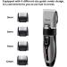 Hair Clippers for Men Hair Cutting Kit Electric Rechargeable Beard Trimmer Cordless Beard Shaver for Pet Dogs Baby Kids with Guide Combs (Black A2) - Buy Online on GoSupps.com