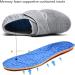 GSFY Women's Diabetic Shoes Wide Width - Breathable Memory Foam Walking Sneakers for Elderly Swollen Feet - 9 Wide Light Grey - Buy Online on GoSupps.com