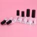 Frcolor 6pcs Empty Nail Polish Bottles Set - 5ml 10ml 15ml - Ideal for DIY Nail Art | International Shipping - Buy Online on GoSupps.com