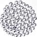 3000 Pieces Hot Fix Glass Flatback Rhinestones HotFix Round Crystal Gems SS10(3MM) (Crystal Clear  SS10(3MM)) SS10 Crystal Clear