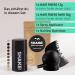 SHAKE OVER Kit de cheveux v g taliens pour paissir les cheveux fibres enrichies en zinc cheveux de qualit sup rieure fabriqu s en Europe (recharge de 12 g et 30 g marron clair applicateur de 5_LIGHT BROWN - Buy Online on GoSupps.com
