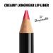 NYX Slim Lip Pencil - Edge Pink | Long-Lasting Creamy Lip Liner - Buy Online on GoSupps.com