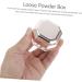 Mipcase 5pcs Box Powder Box Clear Cosmetic Case Bulk Makeup Small Loose Powder Case Travel Portable - Buy Online on GoSupps.com
