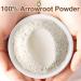 Organic Arrowroot Flour Powder - 100% Pure Puerariae Meal Replacement for Cooking & Baking - 100G/3.52oz - Buy Online on GoSupps.com