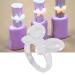 50-Piece Nail Polish Display Set - Flower & Butterfly Gel Nail Diagram Ring for Art Color Showcase - Buy Online on GoSupps.com