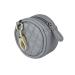 Harayaa pacifier holder with clip pacifier bag pacifier pendant with closure for attachment to strollers and diaper bags for 2 pacifier gray