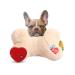 All for paws cuddly toy for dogs puppy toys dog heartbeat plush animal puppy behavioral aid plush animal pet plush toy ... (pink Pillow (one heartbeat)))