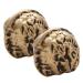 Beaupretty 1 pair of brass chinese medicine balls decoration walnuts Hand exercise balls for power Chinese balls for the hands of Chinese style walnut something decorate older ones