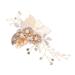 Gogogmee Hair Comb Fairy Jewelry for Women Hair Styling Accessories Bride Hair Accessories Hanfu Hair Accessories Formal Hair Accessories for Women Flower Hair Accessories Wedding Hair Clip