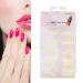 100 Pieces Professional Natural False Nail Tips for UV Gel Art - Perfect for Practice & Nail Design - Buy Online on GoSupps.com