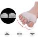Bunion Corrector - Transparent Toe Straightener for Hallux Valgus - High Elasticity SEBS Material - 5 Holes Design - Buy Online on GoSupps.com
