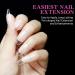 360Pcs MissSix Short Clear Gel Nail Tips - Professional Soft Gel Press On Nails - Almond, Coffin, Square Shape - Full Cover Fake Tips for Acrylic Nails - C-Nail Tips-G1 - Buy Online on GoSupps.com