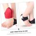 Beavorty Silicone Heel Protector Black 5 Pairs - Comfortable Heel Support for Exercise | Ankle Pad Brace for Ankle Support - Buy Online on GoSupps.com
