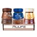 Juan Valdez Hazelnut Vanilla Cinnamon & Chocolate Flavor Instant Coffee (3 pack) (95gr/3.3 Oz) Caf Juan Valdez Soluble Liofilizado de Avellana vainilla canela y chocolate