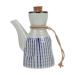 Zerodeko 2pcs Ceramic Soy Sauce Pot Seasoning Container Shoyu Dispenser Sauce Container Soy Sauce Dispenser Syrup Ceramic Soy Sauce Container Syrup Dispenser Oil Storage Tank Ceramics Wood 7X7X12CMx2pcs Assorted Colorx2pcs