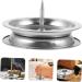 Plafope Moxibustion Stick Base - 2 Piece Stainless Steel Moxa Burner Tray & Incense Holder for Moxa Stick Storage - Buy Online on GoSupps.com