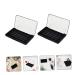 Buy Hemoton 2pcs 24 Eye Shadow Tray & Blush Cosmetic Case Perfect for Travel & DIY Makeup | International Shipping Available - Buy Online on GoSupps.com