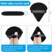 Ainiv 4 PCS Reusable Soft Makeup Puff Set for Foundation, Blush, and Powder - Black + Pink - Buy Online on GoSupps.com