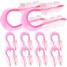 Homoyoyo Lot de 10 Pinces Nez en Silicone Souple pour Mise et Rehaussement du Nez Pince-Ar te Nasale Ergonomique Accessoires Beaut Visage Outil Modelage pour Usage Quotidien