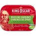King Oscar Brisling Sardines in Extra Virgin Olive Oil 106 Gram Cans (Pack of 12) Sardines Olive Oil 106 g (Pack of 12)