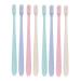 minkissy 2 boxes 8 pieces toothbrush with cap toothbrush travel toothbrush