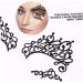 Healeved 3 pairs Eyeliner Popular Eyeshadow Sticker Fabric Drama Liner Pride Jewelry Lace Black Stickers 13.00X6.00X0.10CM Black - Buy Online on GoSupps.com