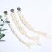 Buy 3-Piece Pacifier Chain Set - Cotton Clips with Stainless Steel Clamps for Unisex Babies - International Shipping Available - Buy Online on GoSupps.com