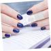 minkissy 20pcs Nail Case Blue Headband Bow Hat Protector Nail Polish Tip Reusable Soak off Caps Nail Soak off Hide Money Nail Monomer Dish Finger Nail Protector Tip Manicure Plastic Cover 4x2cm As Shown - Buy Online on GoSupps.com