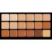 Graftobian HD Glamour Creme Foundation Warm Super Palette - 18 High Definition Warm Undertone Cream Shades - Buy Online on GoSupps.com