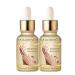 Nailgrowth Deephealing Organic Serum Nailgrowth Nail Serum Nail Growth and Strengthening Serum Nail Serum for Growth and Repair for Damaged Nails (2PCs)