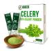 GOCE Celery Powder (1 box - 18 packs), Instant Organic Superfood | Fresh Celery Juice Power, Rich in minerals and vitamins