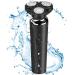 LOPHE Electric Shavers for Men Cordless Wet and Dry Electric Razors for Shaving Rechargeable 3D Electric Rotary Shaver Grooming Kit with Travel Storage Box IPX7 Waterproof for Home Travel