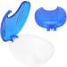 Orthodontic Retainer Case & Fake Tooth Cover - Travel Storage Box for Men (Blue) | International Shipping Available - Buy Online on GoSupps.com