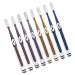 Hapinary 8 pieces nano toothbrush compact toothbrushes for adult medium toothbrush travel toothbrushes for adults ergonomic toothbrushes for adults medium bristles