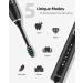 7am2m Sonic Electric Toothbrush - 6 Brush Heads, 60 Days Charge, 5 Modes, Smart Timer (Black) - Buy Online on GoSupps.com