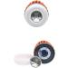Outdoor Waterproof USB Solar LED Electric Mosquito Killing lamp Charging Lighting Mosquito Catcher Household Silent Mosquito Repellent Orange (withoutsolarenergy) - Buy Online on GoSupps.com