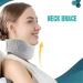 Painkil Neck Brace Soft Cervical Collar Neck Brace for Neck Pain and Support Neck Brace for Sleeping Neck Traction Device Neck Brace for Neck Pain and Support for Women (Dark Blue) - Buy Online on GoSupps.com