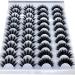 Buy HBZGTLAD 20 Pairs 3D Mink Lashes - Natural & Dramatic Volume False Eyelashes for Stunning Makeup - Buy Online on GoSupps.com