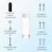 Alven Black Ear Wax Removal Tips - Replacement Tips for Gentle Ear Cleaning - Buy Online on GoSupps.com