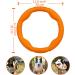 Buy Laroo Dog Fitness Ring - Indestructible Float Frisbee Toy for All Dog Sizes (Large 30cm Orange) - Perfect for Summer Training! - Buy Online on GoSupps.com