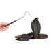 NAUZE Snake Hook Reptile Hook Catcher Retractable Snake Hook Snake catching artifact for Snake Lovers
