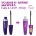 Kiss New York Volume N Define Mascara - No Flaking, Smudging, or Clumping - Water-Resistant & Long Wearing Very Black - Buy Online on GoSupps.com