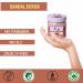 PRZX Sandalwood Exfoliating Scrub for Face & Body 500ml | Gentle Skin Polish | Revitalizing & Smoothening Cream Scrub | Paraben-Free | Suitable for All Skin Types - Buy Online on GoSupps.com