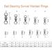PHECDA PROFLY Stainless Steel Ball Bearing Swivel with Welded Rings - Size 0#-10# (20lb-480lb) - 25 Pcs for Fishing - Durable & Corrosion Resistant - Buy Online on GoSupps.com